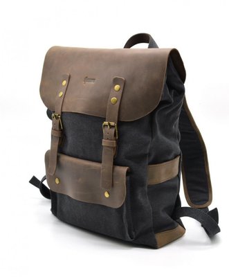 Рюкзак для ноутбука микс парусина+кожа TARWA RCs-9001-4lx 9001-7B фото